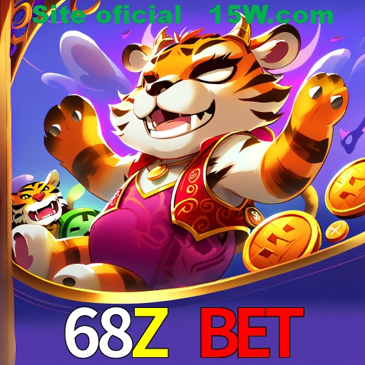 Imagem promocional da 68Z Bet mostrando a plataforma e suas vantagens